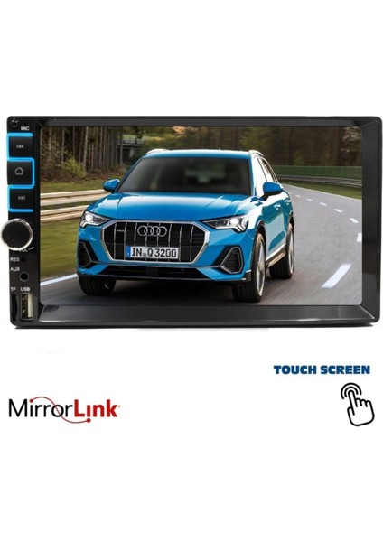 Twogo Double Teyp 7 4X50W Mirrorlink Bt/usb/sd/mp5/aux/fm Kameralı Tofas Seri Go Şahın Up fiyatları