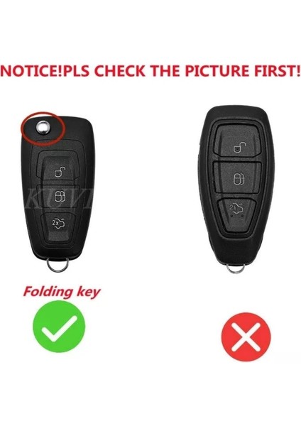 Weal World Ford Focus Fiesta Tourneo Courier Kuga C-Max Transit Ecosport Mondeo Uyumlu Oto Anahtar Kılıfı indirimleri
