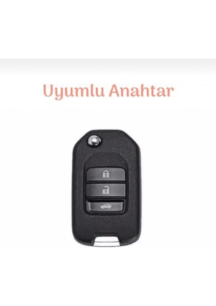 Şenyıldız Aksesuar Honda Civic Fc5 Crv Hrv Uyumlu Sustalı Lüks Anahtar Koruma Kılıfı (Kabı) Beyaz Renk fiyatları