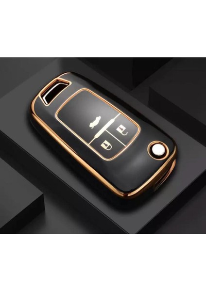 Şenyıldız Aksesuar Chevrolet Cruze ve Opel Astra Insignia Corsa 3 Tuş Anahtar Koruma Kılıfı