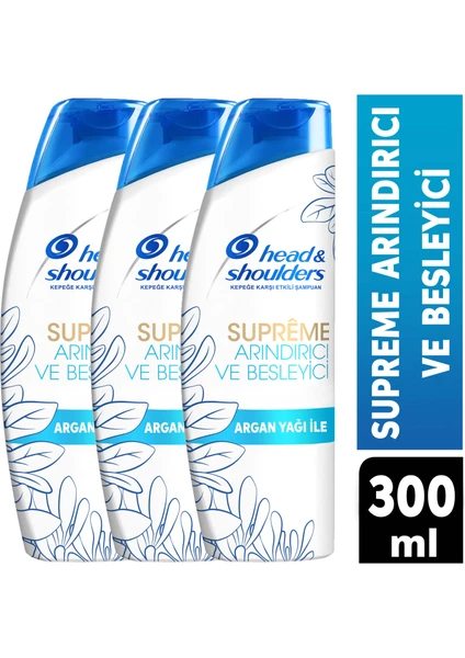 Supreme Şampuan Arındırıcı 300 Ml X 3