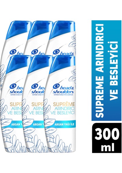 Supreme Şampuan Arındırıcı 300 Ml X 6
