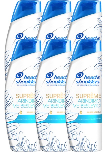 Supreme Şampuan Arındırıcı 300 Ml X 6