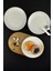 6'Lı Deniz Form Pasta Tabağı Seti 19 Cm Krem – Tl4037058 2
