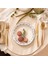 Glitter Amerikan Servis Yuvarlak Gold 4