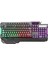 KB-R46 Carısma USB Rainbow Aydınlatmalı Q Gaming Oyuncu Klavye 1