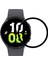 Samsung Galaxy Watch 5 44 mm Uyumlu Ekran Koruyucu Nano Esnek Polymer Kırılmaz Koruma Siyah 4