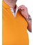 Büyük Beden Likralı Klasik Cepli Polo Tişört 11501 Hardal 2