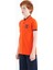 Portakal Yakası Renk Bloklu Baskı Detaylı Standart Kalıp Erkek Çocuk T-Shirt - 11111 5
