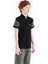 Siyah Kol Baskı Detaylı Standart Kalıp Polo Yaka Erkek Çocuk T-Shirt - 11093 4
