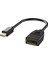 Mini Displayport Erkek - Displayport Dişi 4K Çevirici Kablo 1