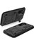 Samsung Galaxy S23 Gizli Kickstand Pc+Silikon+Metal Şok Geçirmez Vaka Su Geçirmez Toz Geçirmez Arka Kapak Temperlenmiş Cam Ekran Koruyucu (Yurt Dışından) 4