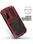Samsung Galaxy S23 Gizli Kickstand Pc+Silikon+Metal Şok Geçirmez Vaka Su Geçirmez Toz Geçirmez Arka Kapak Temperlenmiş Cam Ekran Koruyucu (Yurt Dışından) 5