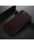 Samsung Galaxy S23 Için Shock Anti-Shock Timsah Doku Telefon Kılıfı Orijinal Cowhide Deri Kaplamalı Pc+Tpu Kırpma Dayanıklı Cep Telefonu Kapağı (Yurt Dışından) 2