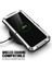 Samsung Galaxy S23 Gizli Kickstand Pc+Silikon+Metal Şok Geçirmez Vaka Su Geçirmez Toz Geçirmez Arka Kapak Temperlenmiş Cam Ekran Koruyucu (Yurt Dışından) 2