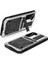 Samsung Galaxy S23 Gizli Kickstand Pc+Silikon+Metal Şok Geçirmez Vaka Su Geçirmez Toz Geçirmez Arka Kapak Temperlenmiş Cam Ekran Koruyucu (Yurt Dışından) 4