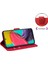 Samsung Galaxy S23 Için Cilt Touch Pu Deri Stand Desen Baskı Anti-Drop Telefon Cüzdan Stand Kapağı (Yurt Dışından) 4