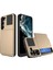 Samsung Galaxy S23 Için Cep Telefonu Kılıfı, Sürgülü Kart Tutucu Pc + Tpu Anti-Damla Kapağı (Yurt Dışından) 1
