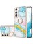 Samsung Galaxy S23 Yüzük Kickstand Tpu Kapak Imd Mermer Desen Elektrapan Cep Telefonu Kılıfı (Yurt Dışından) 1