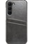Samsung Galaxy S23 Telefon Koruyucu Kapak Kart Yuvaları Yağ Balmumu Pu Deri+Pc Telefon Kılıfı (Yurt Dışından) 2
