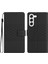 Samsung Galaxy S23 Için Cilt Dokunmatik Duygu Telefon Kapağı Retro Baskılı Pot Pu Deri Cep Telefon Kılıf Stand Strap ile (Yurt Dışından) 1