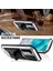 Samsung Galaxy S23 Pc+Silikon+Metal Telefon Geri Kılıf Slayt Kamera Kamera Tasarımı Temperli Cam Ekran Koruyucu (Yurt Dışından) 2