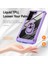 Samsung Galaxy S23 Metal Yüzük Kickstand Back Case Pc + Tpu Cep Telefonu Anti-Drop Koruyucu Kapak (Yurt Dışından) 3