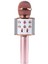 WS-858 02 Karaoke Mikrofon Aux USB ve Sd Kart Girişli Bluetooth Rose Gold 1