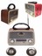 RT-301B Nostalji Radyo Bluetooth+Fm Radyo+Usb+Sd+Mp3+Aux Kart Geliştirilmiş 3