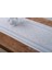 Roma Jakar Polyester Kumaş Gri Runner 45X150 CM-1476 3