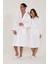 Şalyaka Premium %100 Pamuk Biyeli Kadife Unisex Bornoz 3