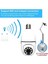 Gece Görüşlü 360 Derece LED Işık 1080P Wifi Kamera Kablosuz Panoramik Ev Güvenlik Kamersı 3