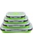 Bento Box Öğle Yemeği Kutusu Silikon Katlanır 350/500/800/1200 Ml 4 Parça Set (Yurt Dışından) 1