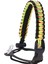 Geniş Ağız Şişesi Paracord Sap Kordon Örgülü Ip 12/18/21/24/32/40/64oz Siyah Sarı (Yurt Dışından) 5