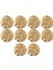 10pcs Vintage Style Shank Düğmesi Pantolon Düğmesi Dikiş Ceketi Için Dekor 18mm (Yurt Dışından) 2