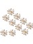 10pcs Flatback Rhinestone Boncuk Düğmesi Inci Düğmesi Rhinestone Ayakkabı Aureate (Yurt Dışından) 4