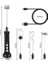 Elektrikli Süt Frother 3 In1 Mikser Blender 3 Bıyık İle El El Sanatları Usb Şarj Süt Köpük Yumurta Mikser Kahve, Latte, Cappuccino (Yurt Dışından) 4