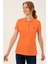 Kadın Turuncu Basic T-Shirt 50246272-VR051 1