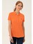 Kadın Turuncu Basic T-Shirt 50246272-VR051 3
