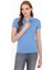 Kadın Koyu Mavi Basic T-Shirt 50246272-VR032 1