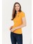 Kadın Koyu Sarı Basic T-Shirt 50246287-VR094 2