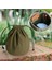 Tuval Drawstring Çanta Tencere Taşıyıcı Ağır Hizmet Tipi Pişirme Kaplaması Organizatör Yeşil Küçük (Yurt Dışından) 1