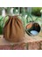 Canvas Drawstring Çantası, Tencere Taşıyıcı Dayanıklı Tencere Organizatörü Kamp Kahverengi Büyük (Yurt Dışından) 2