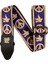 P04699 / Peace Love Dove Beige-Navy Blue Strap Gitar Askısı 1