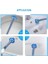 Banyo Tek Kullanımlık Tipi Tuvalet Fırçası Set Uzun Sap Yok Ölü Açı Temizleme Fırça Tutucu Wc Banyo Aksesuarları Temizleme Aracı | Tuvalet Fırçası Tutucular (Yurt Dışından) 4