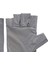 Buz Ipek Güneş Kremi Eldivenler Kaymaz Eldivenler Yarı Gri Için Yarı Parmak Unisex (Yurt Dışından) 4