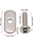 4 Pack Kayık Deniz Botu Vidaları + Palet Fındık Ray/pist Donanımı Montajı 24.5X6MM (Yurt Dışından) 2