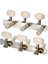 2 Adet Gümüş Kaplama Gitar Tuning Pegs Tuner Klasik Gitar Parçaları Için 3R3L (Yurt Dışından) 3