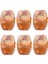 6 Adet Kahve Gitar Tuning Peg Makine Kafaları Kolu Düğmesi Doğal Doku (Yurt Dışından) 1