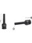 10 mm 1/2” Havalı Allen (Alyan) Uçlu Lokma C68-H10 2